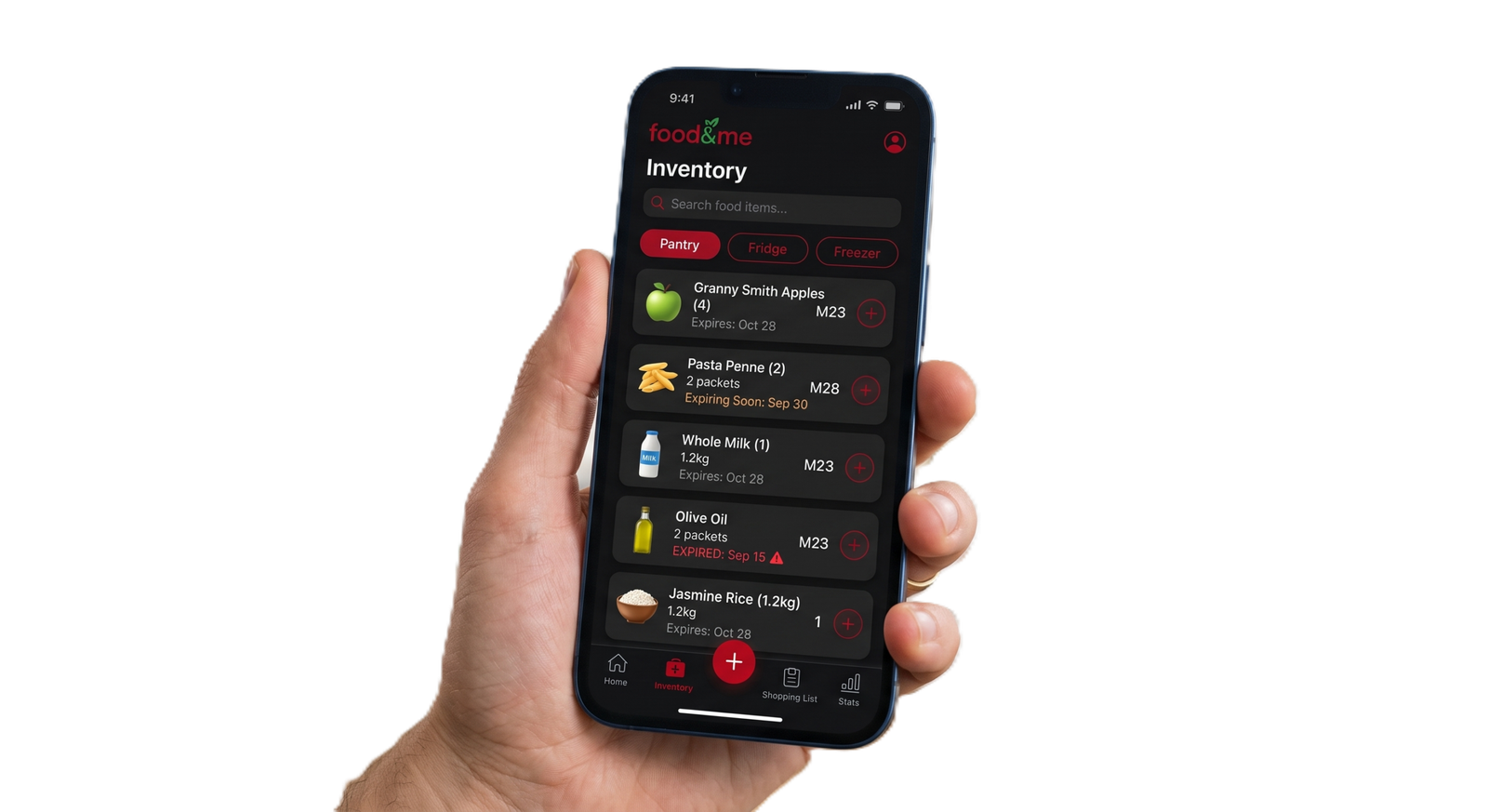 Food and Me inventory management system
