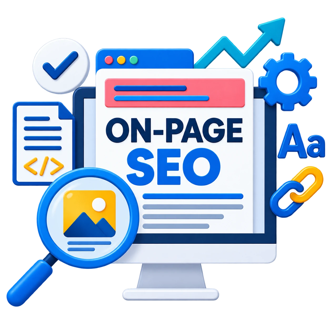 On-Page SEO stage illustration